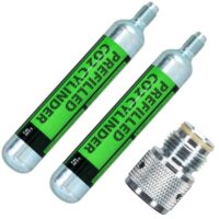 Adaptateur CO2 Fileté M16x1,5 - Convertit Capsule 88g En 12g Pour PCP / Paintball (neuf)